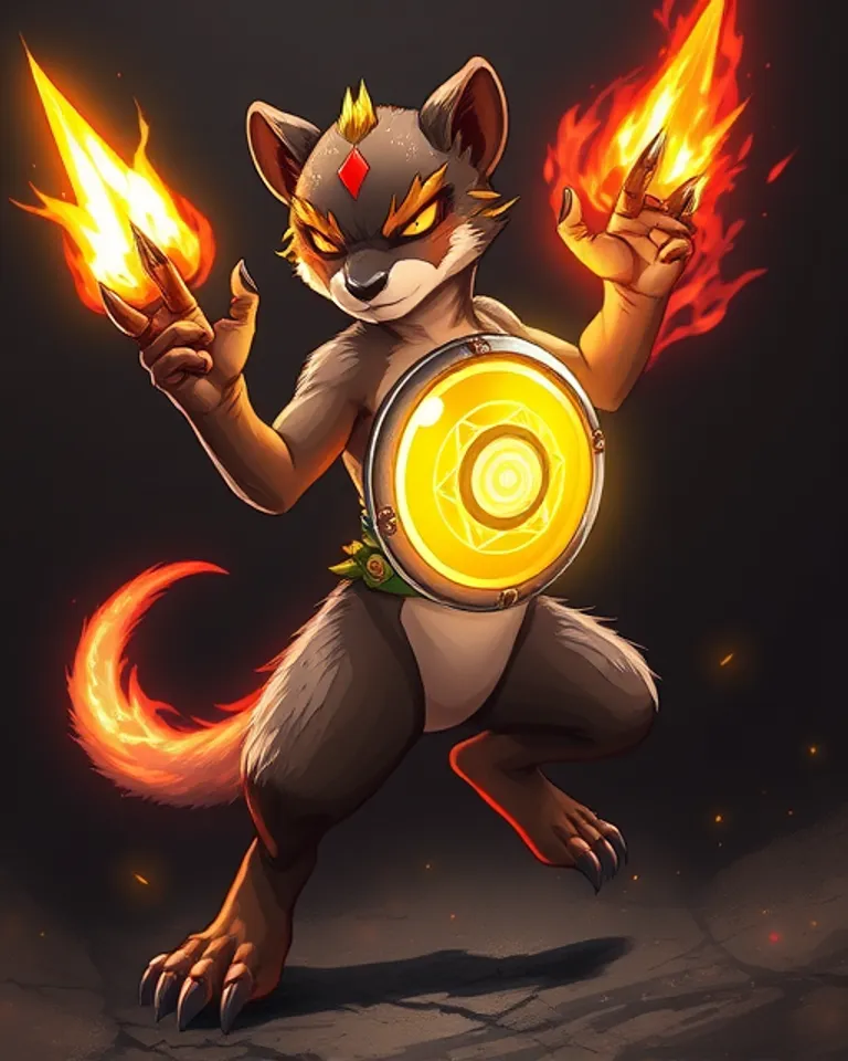 Portrait of Rikki-Tikki the Nuclear Mongoose