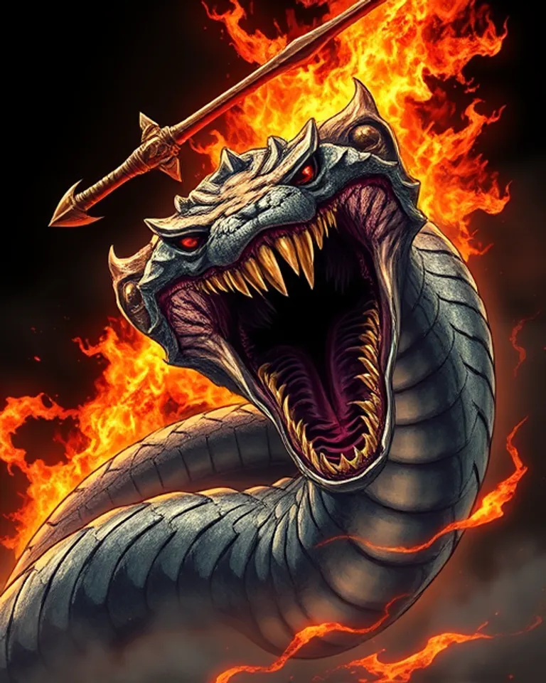 Portrait of Serpent of Cosmic Doom