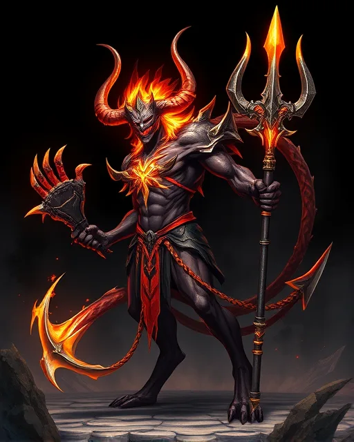 Portrait of Void Demon