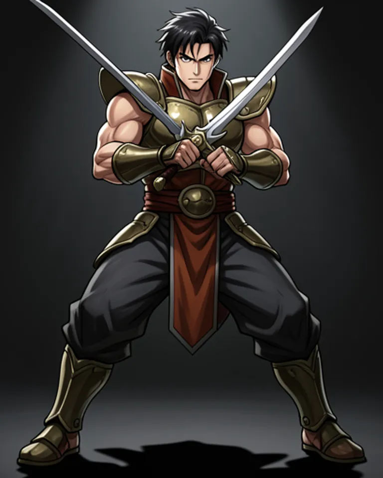 Portrait of Foofoo the Perfect Combatant