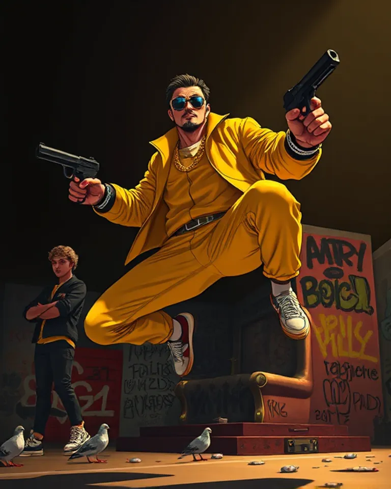 Portrait of Ali G