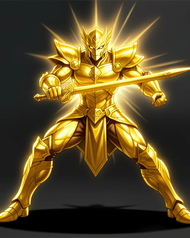 Portrait of The Golden King