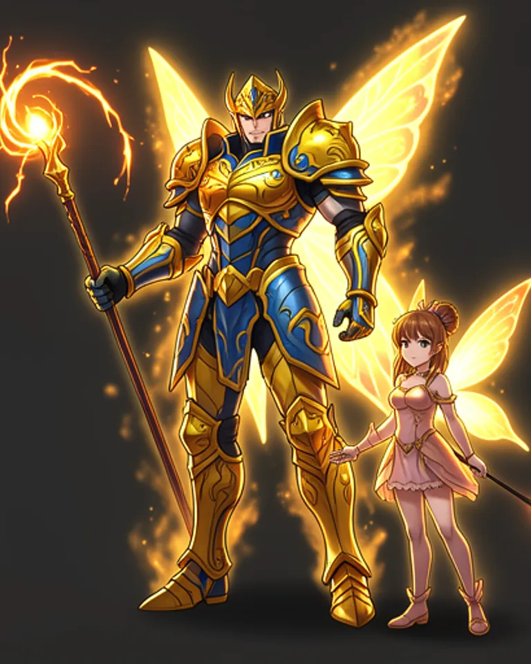 Portrait of Fairy king
