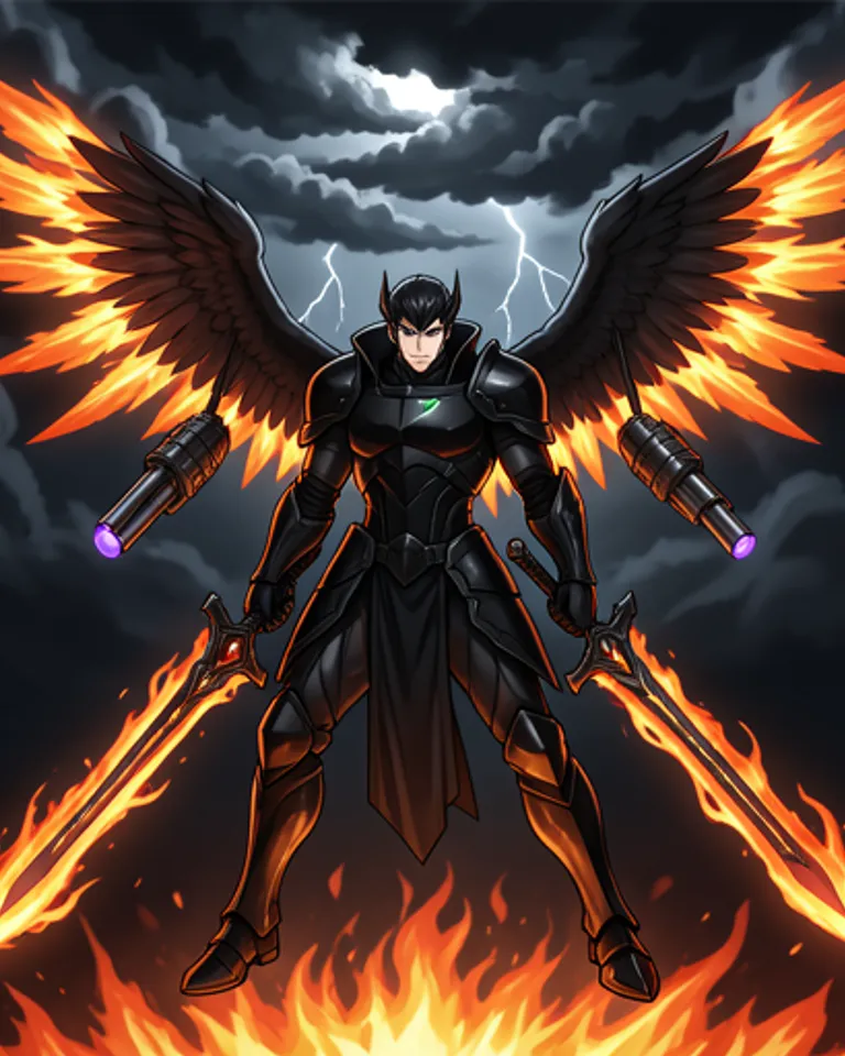 Portrait of Krixxus Death from the Skies