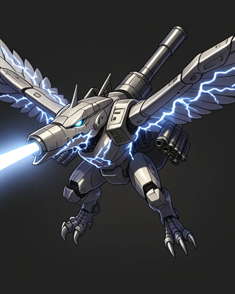 Portrait of Mecha Roc - Thunderbird