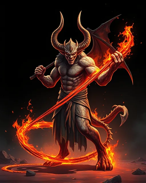 Portrait of Scorn Devil