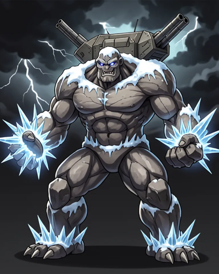 Portrait of Mal Ice, The Heretech Fortress