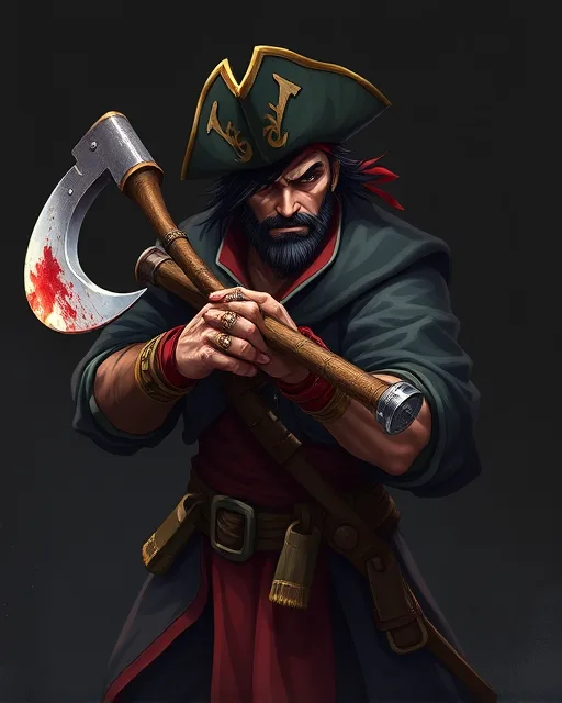 Portrait of Blood Buccaneer