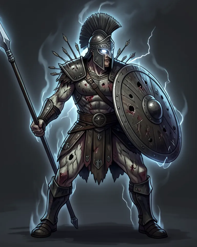 Portrait of The Ghost of Thermopylae