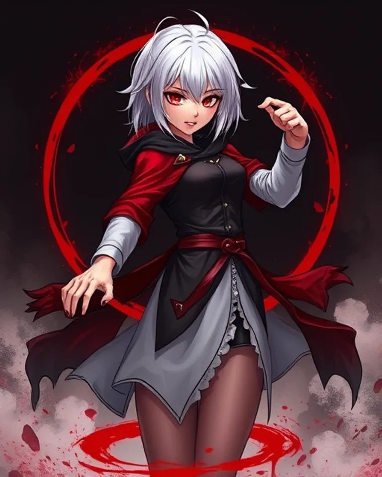 Portrait of Chika, the Red
