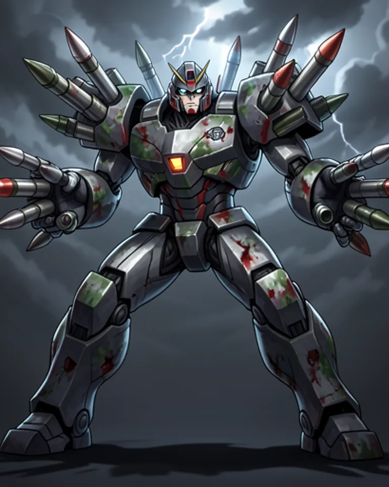 Portrait of Corrupted Nuke Mecha