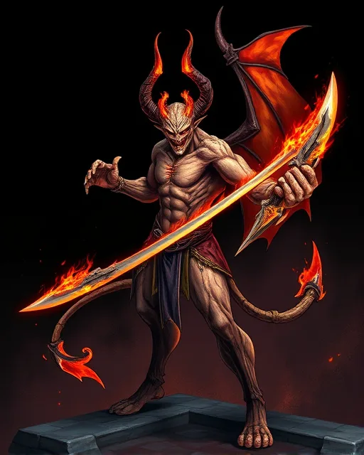 Portrait of Hellfire Devil