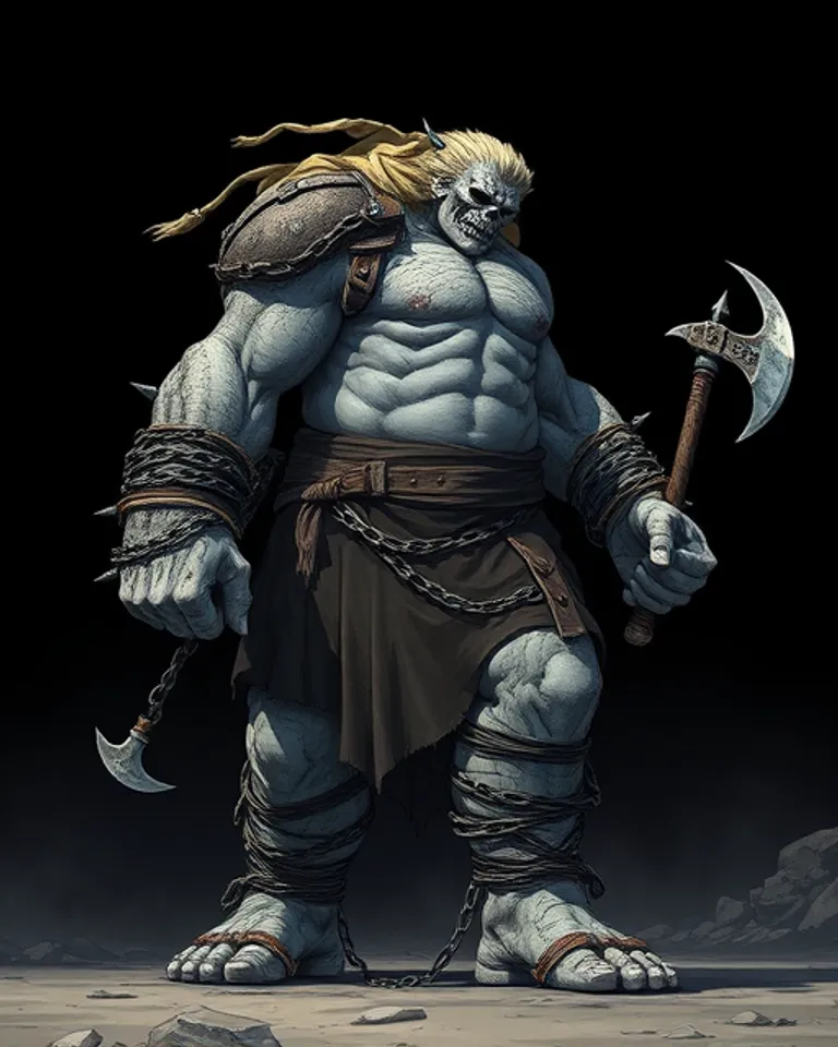 Portrait of The Deathless Titan