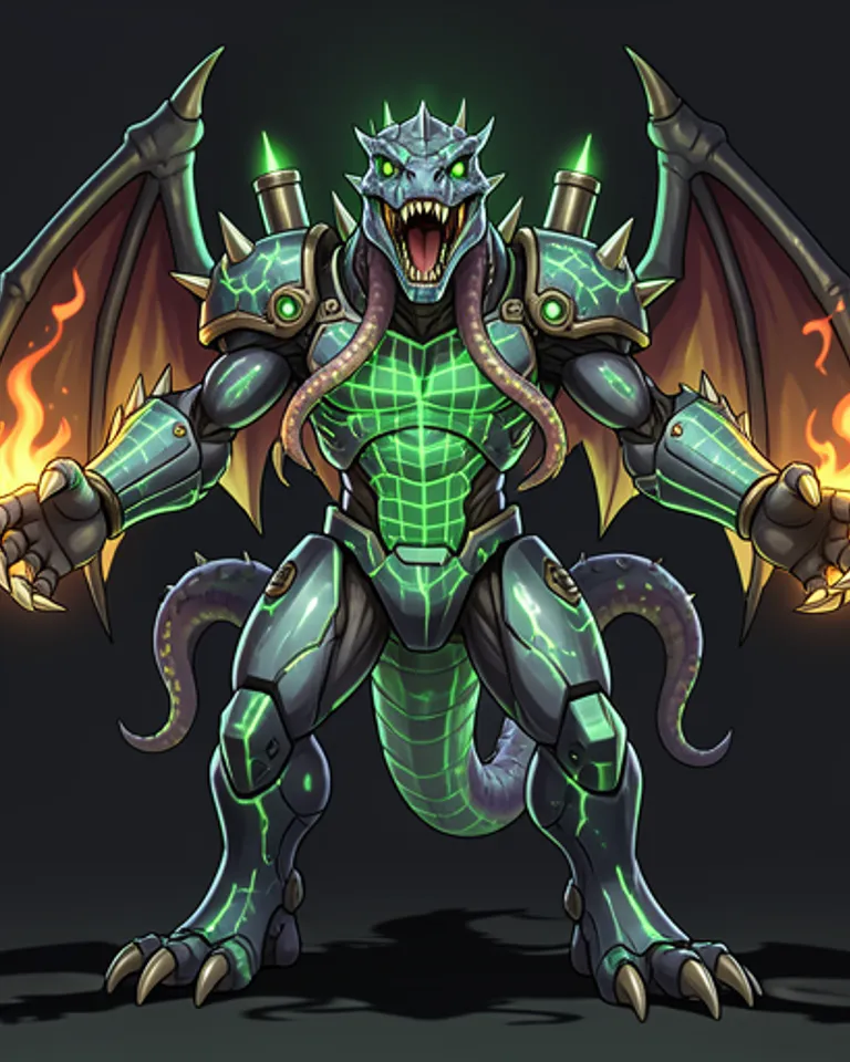 Portrait of MechRex the Indomitable 