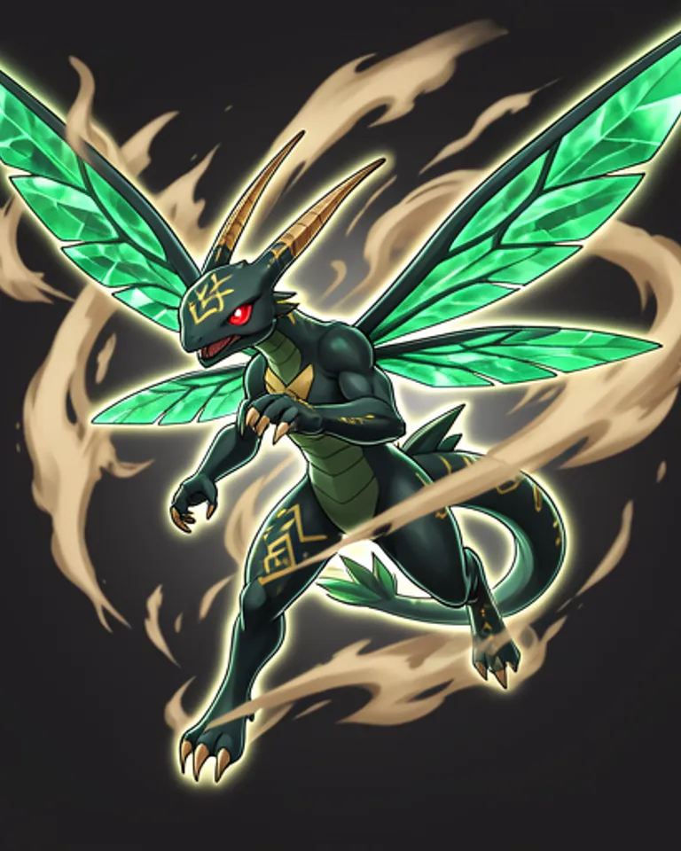 Portrait of Mega Flygon