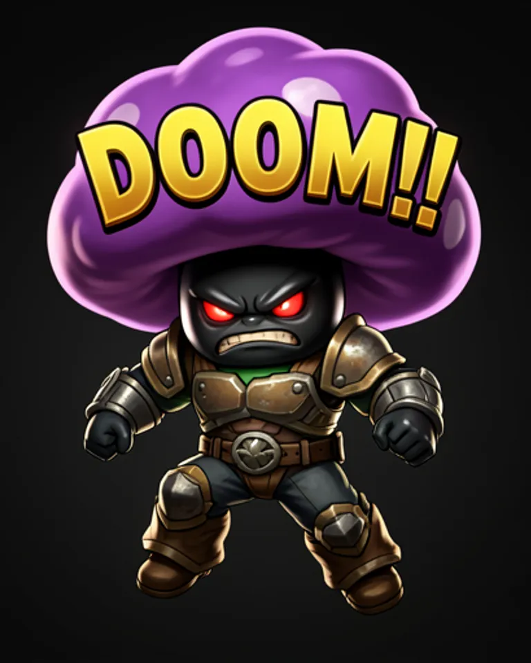 Portrait of Doom Shroom