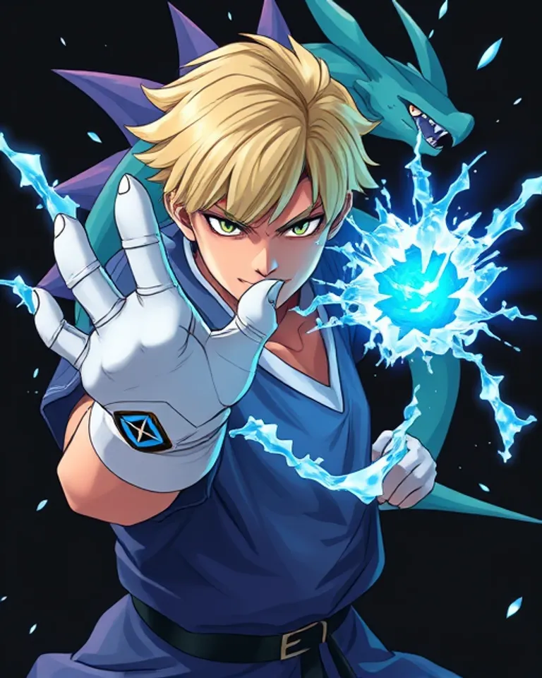 Portrait of Water Mage