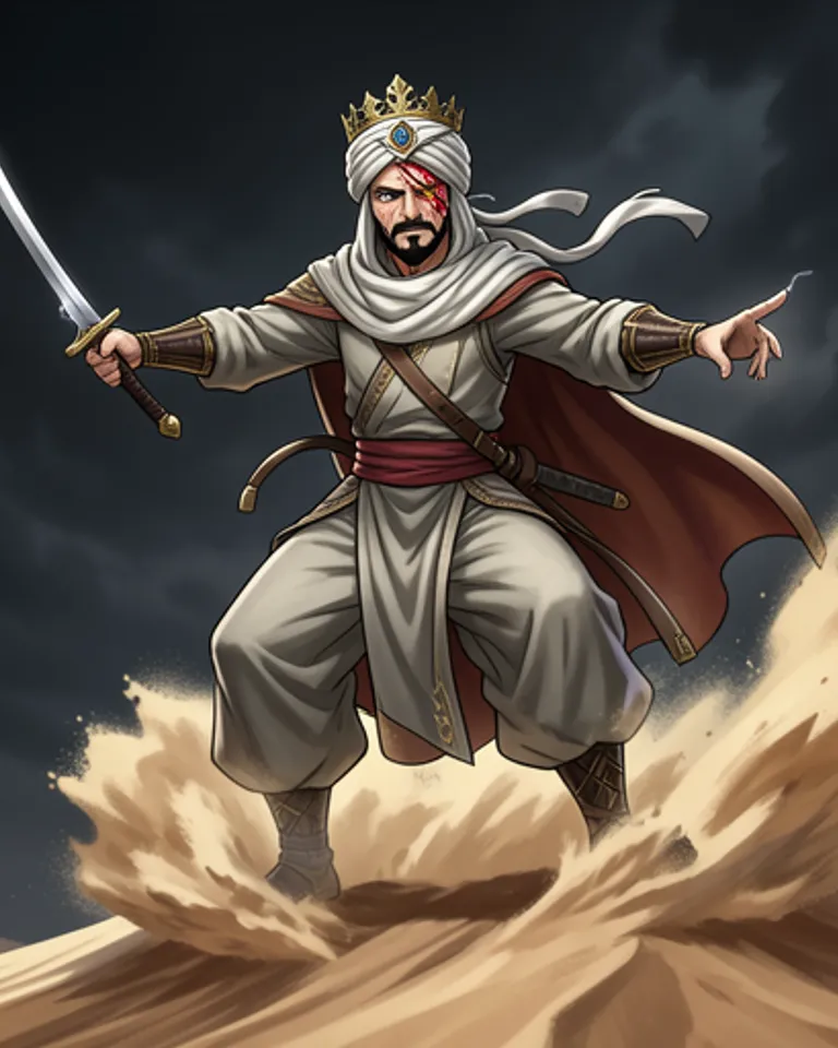 Portrait of Ahraban