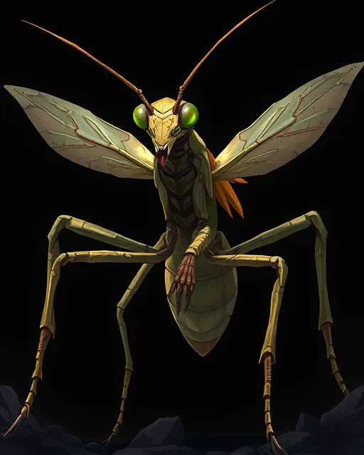 Portrait of Plague Mantis