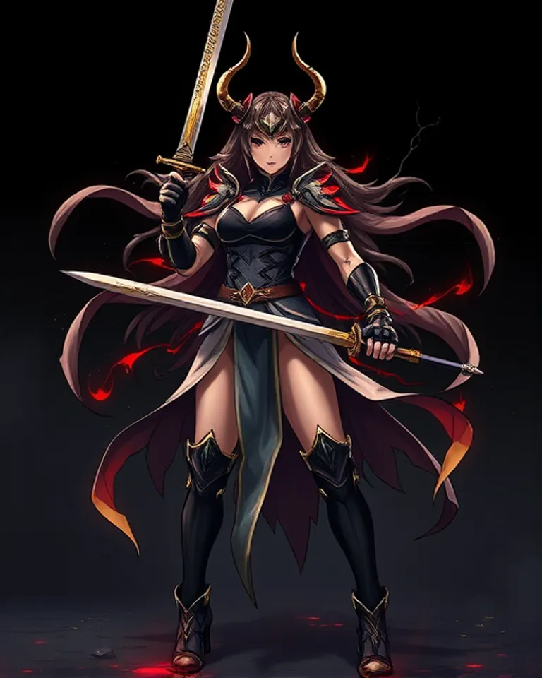 Portrait of Maris the Goddess of Destruction