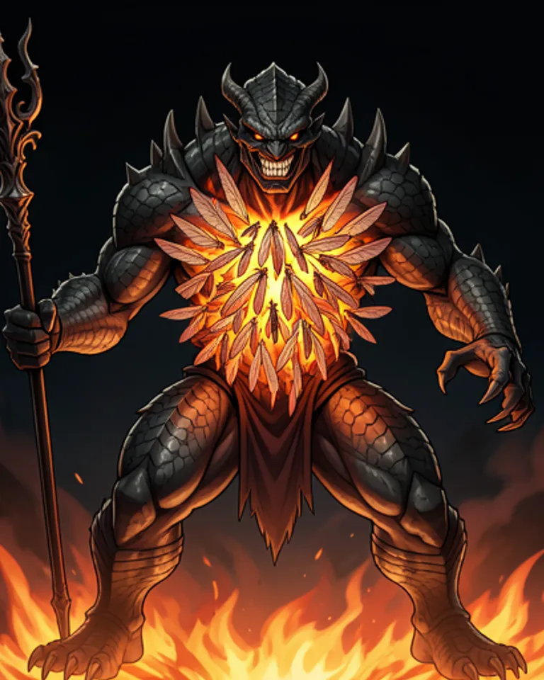 Portrait of Locust Lord