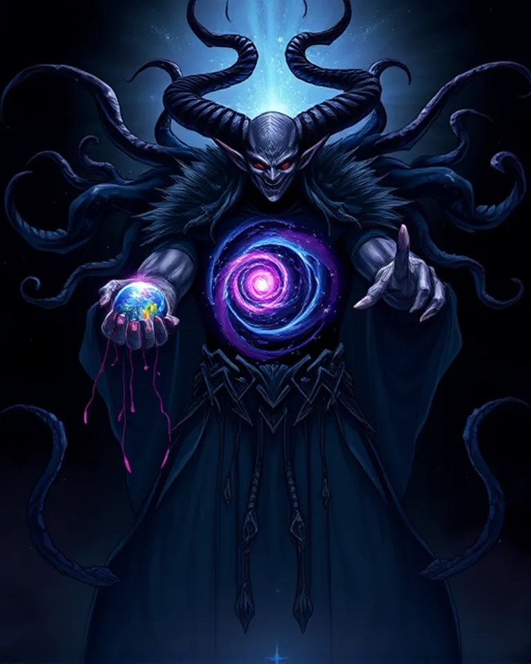 Portrait of Tzeentch, the Changer of Ways