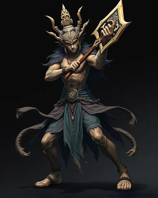 Portrait of Waking Demigod