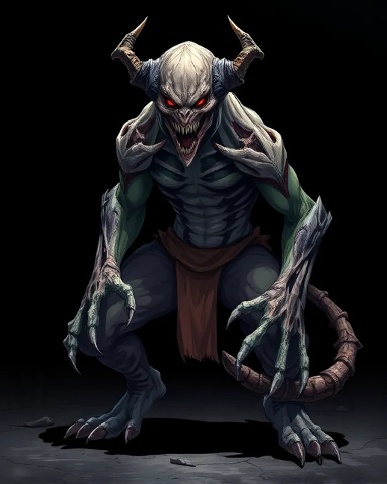 Portrait of The horrible