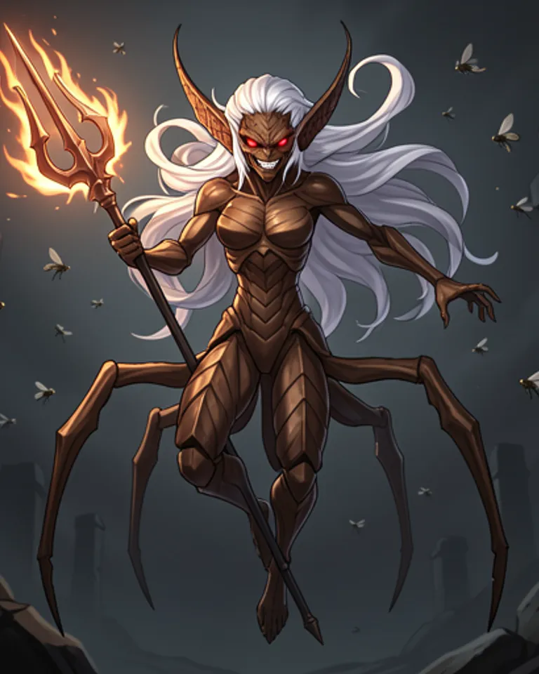 Portrait of Keeshana, the Dreadmorrow