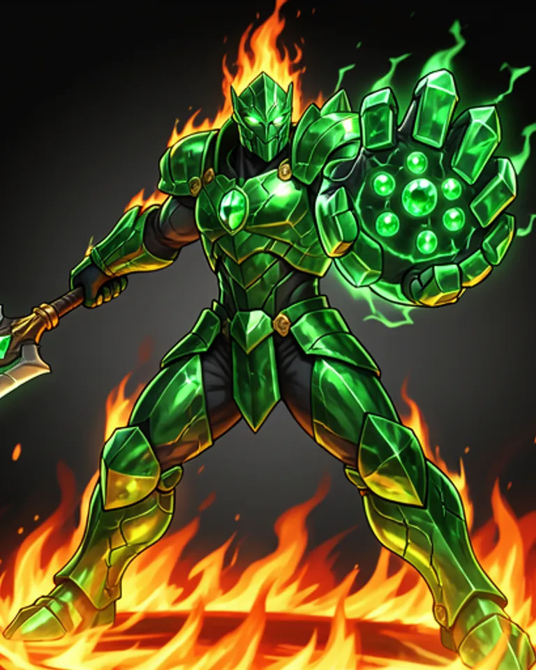 Portrait of Emerald Keeper