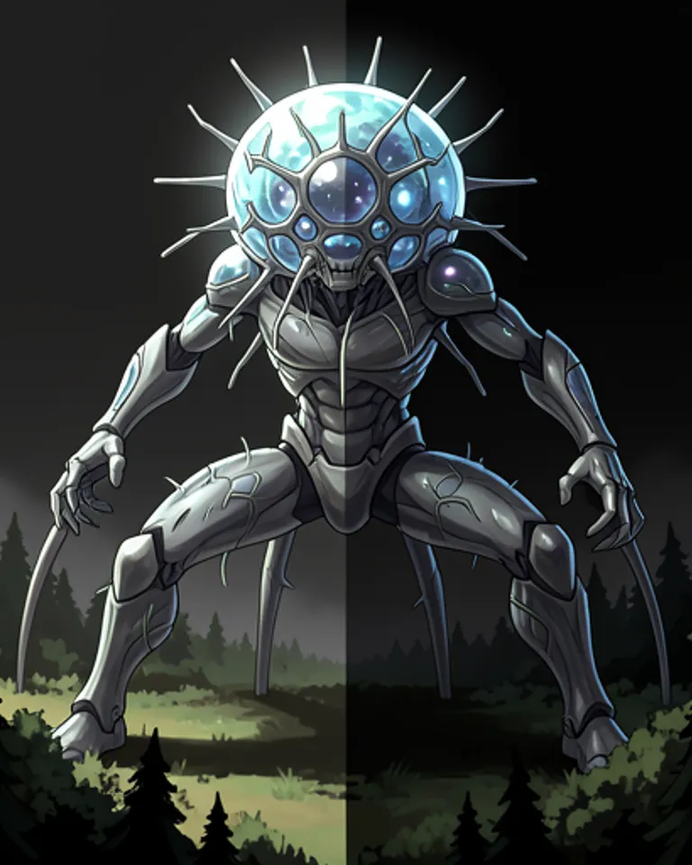 Portrait of The Giant Bacteriophage 