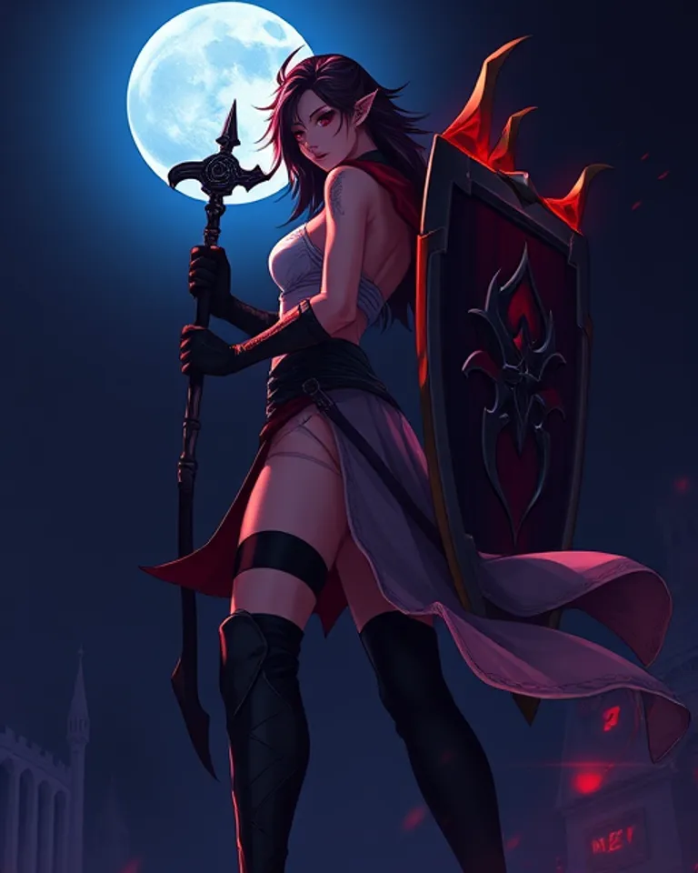 Portrait of Valeska the Defiant