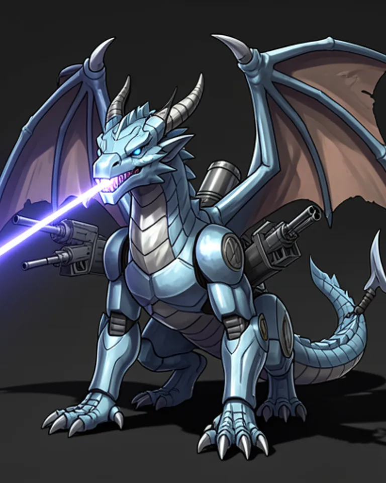 Portrait of Mecha Dragon - Weapon I