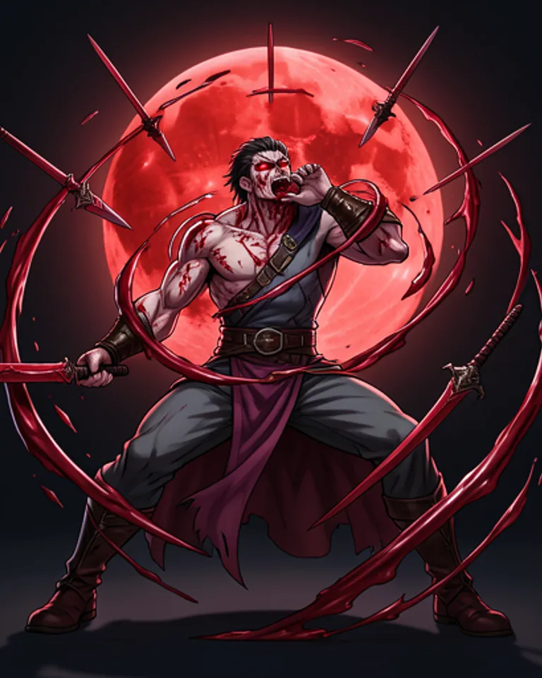 Portrait of Vlad The Bloodmoon