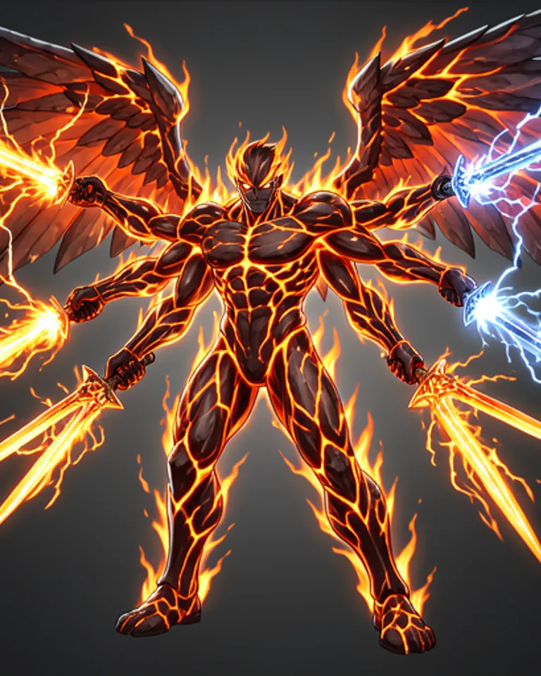 Portrait of Straxar the destruction incarnate