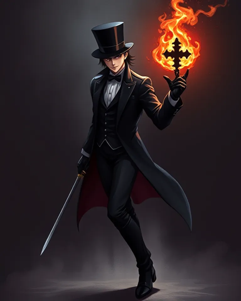 Portrait of Shadow Showman