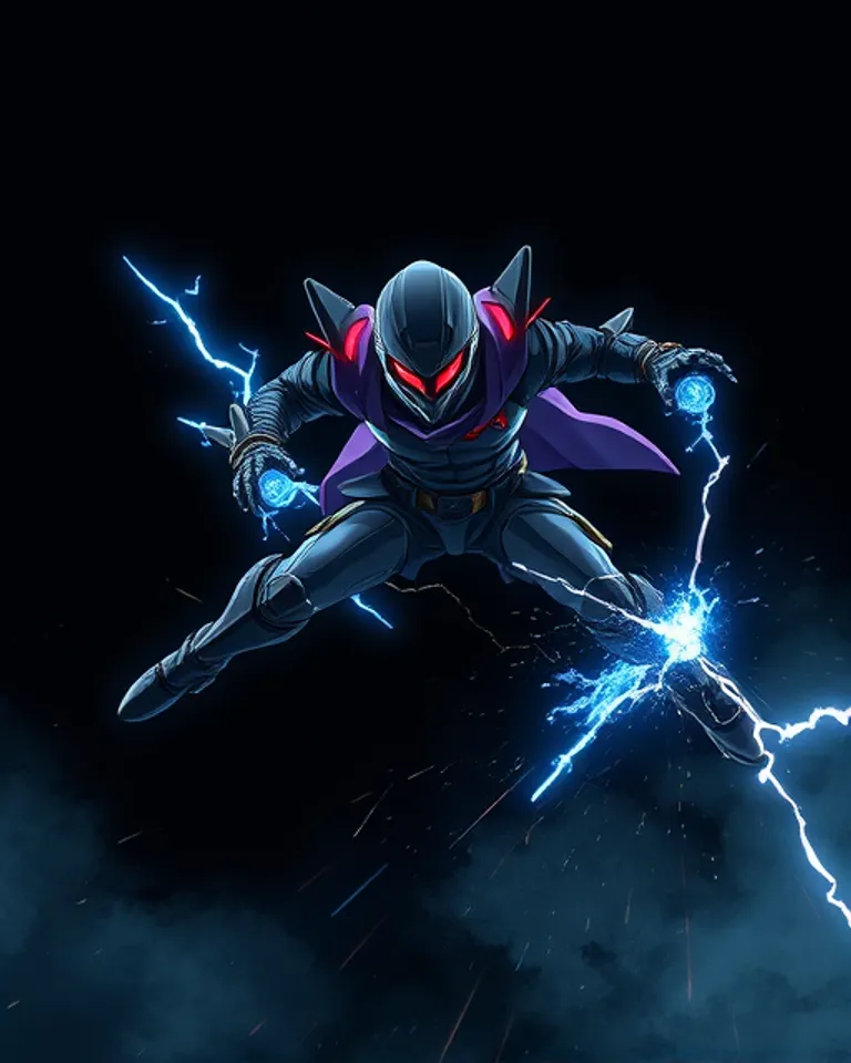 Portrait of Schrödinger's fighter