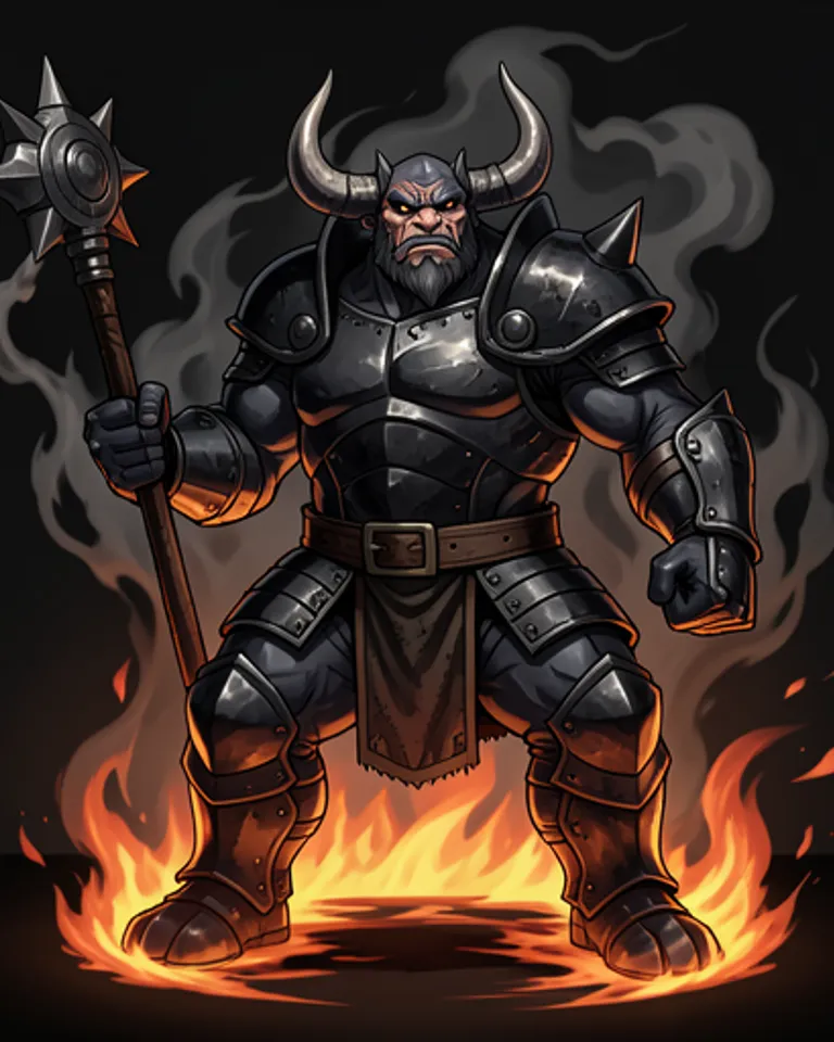 Portrait of Iron Behemoth