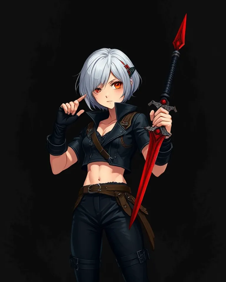 Portrait of Mia of the Crimson Banquet