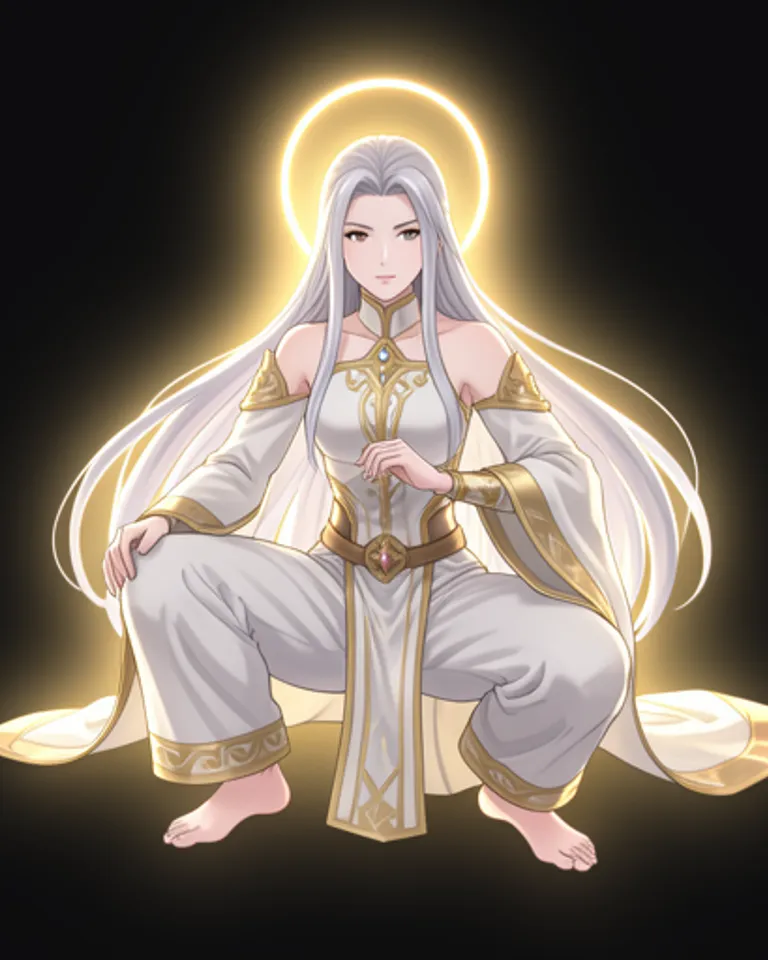 Portrait of The Feet goddess