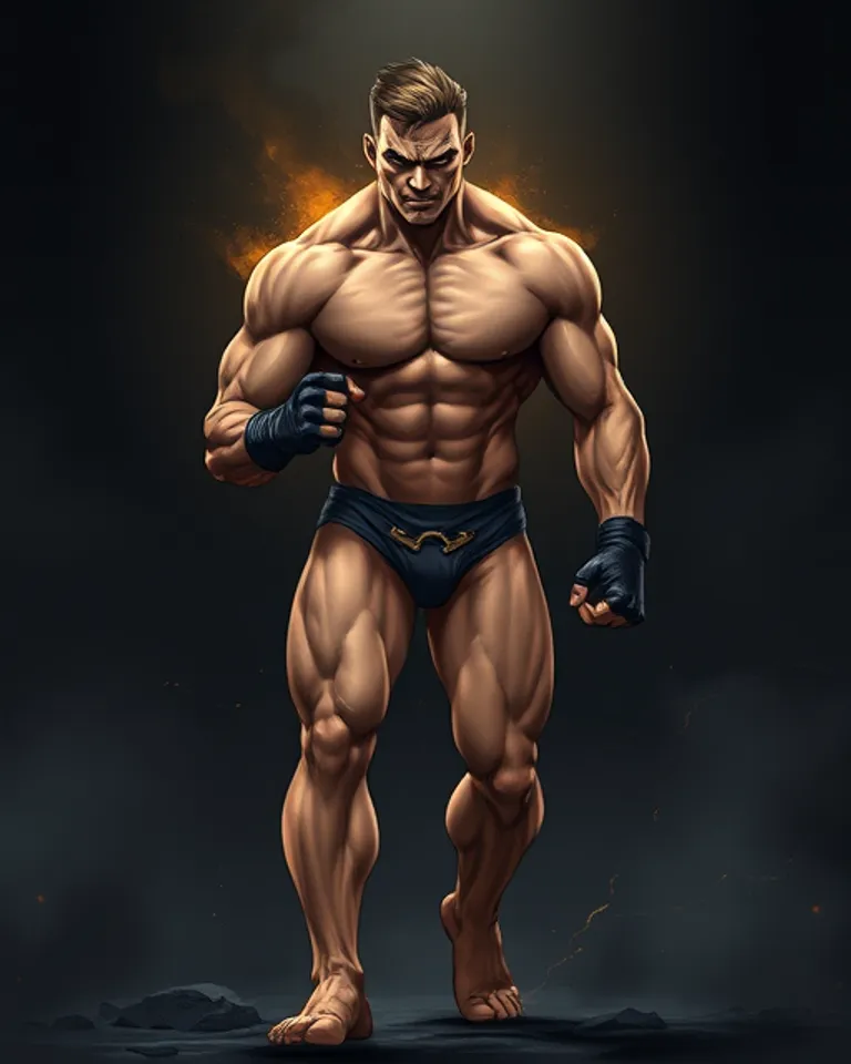Portrait of Pure Muscle