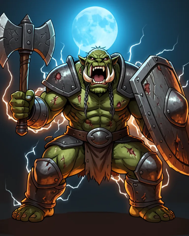 Portrait of Thunder Troll