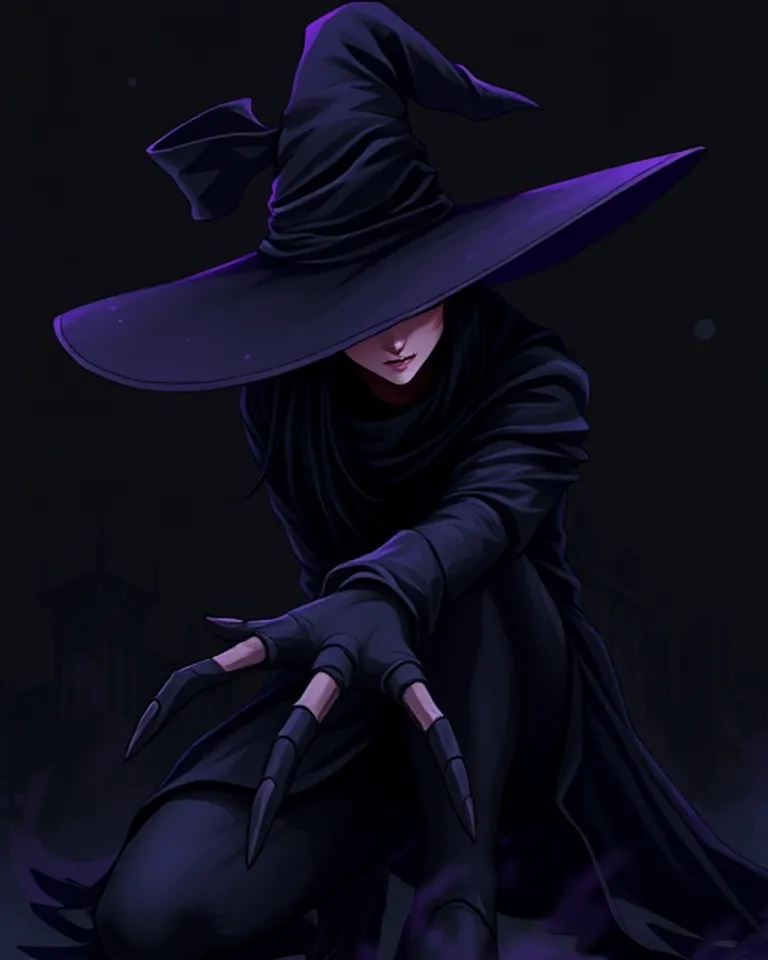 Portrait of The Black Witch