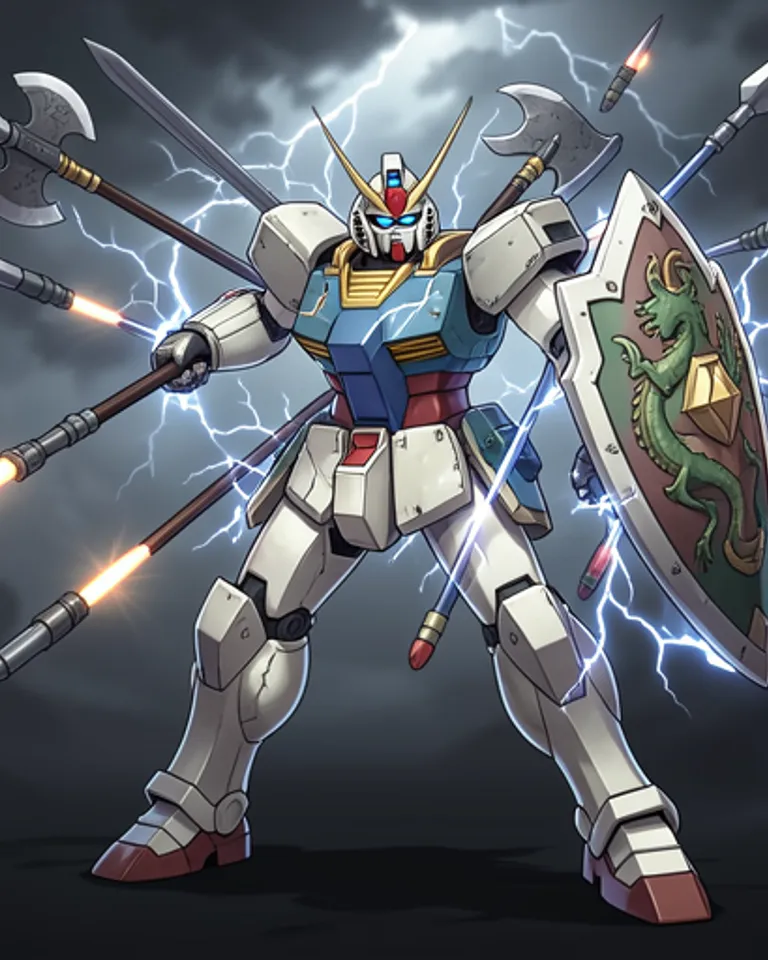 Portrait of Giant Robot World Defender