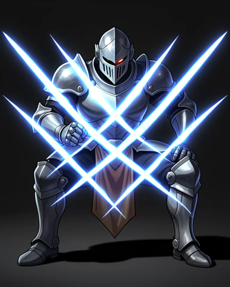 Portrait of Slasher knight