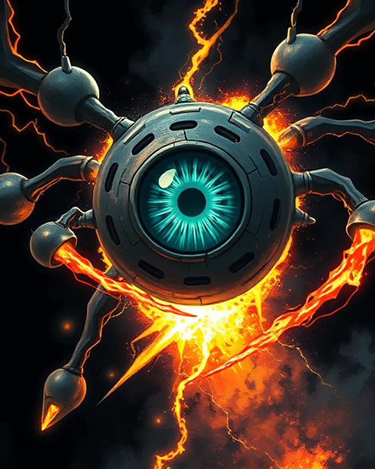 Portrait of eye of cthulhu