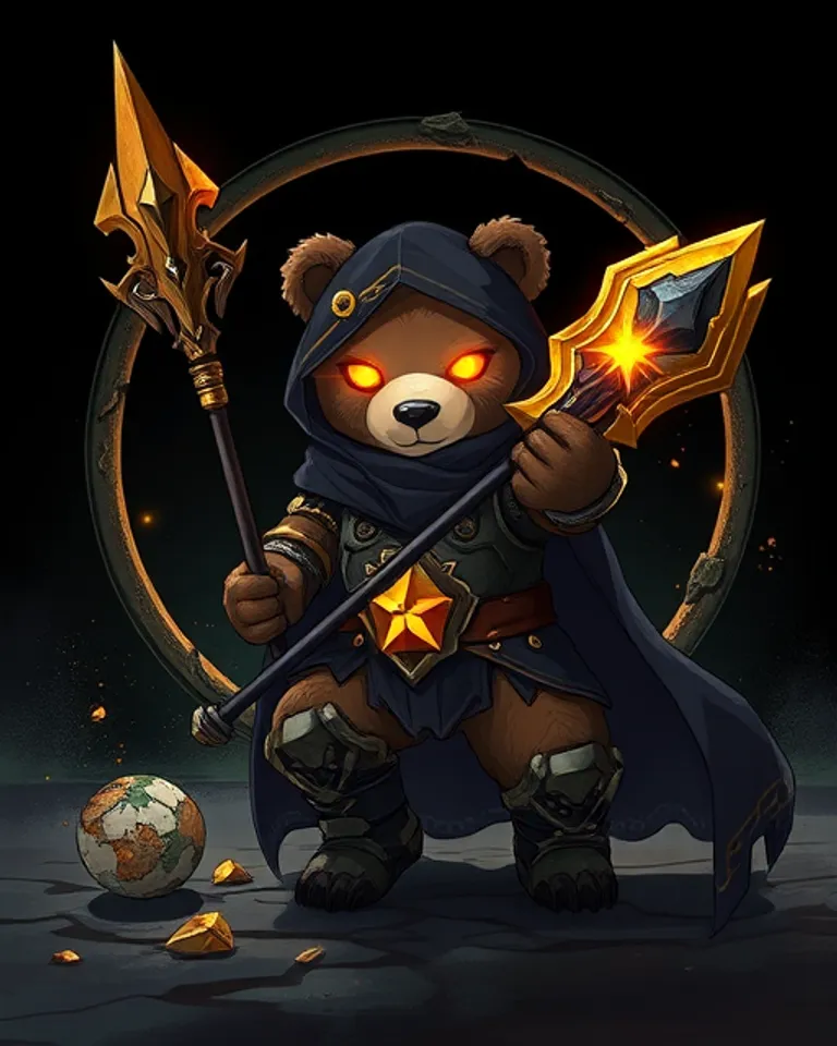 Portrait of Rift Bear, Walker Between Worlds