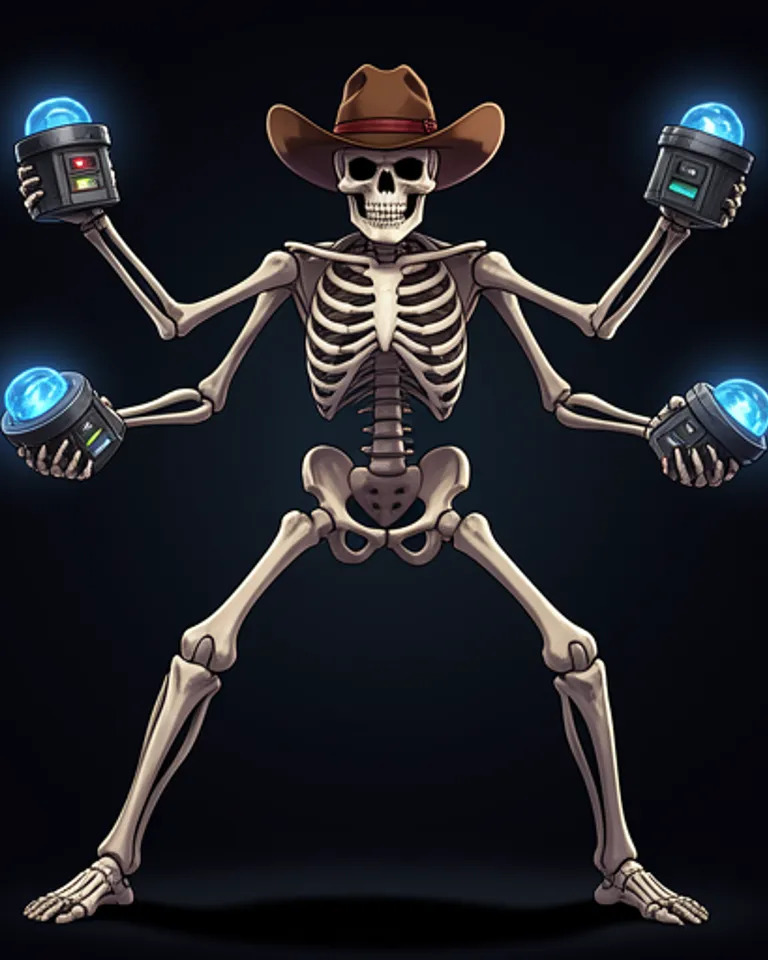 Portrait of Skeleton
