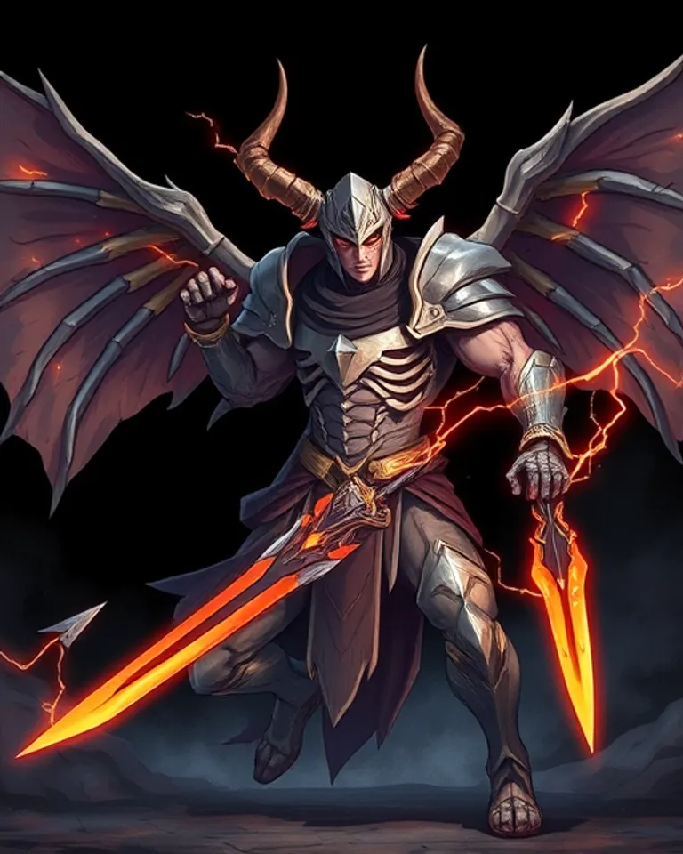Portrait of Nephilus the Anti-Demon
