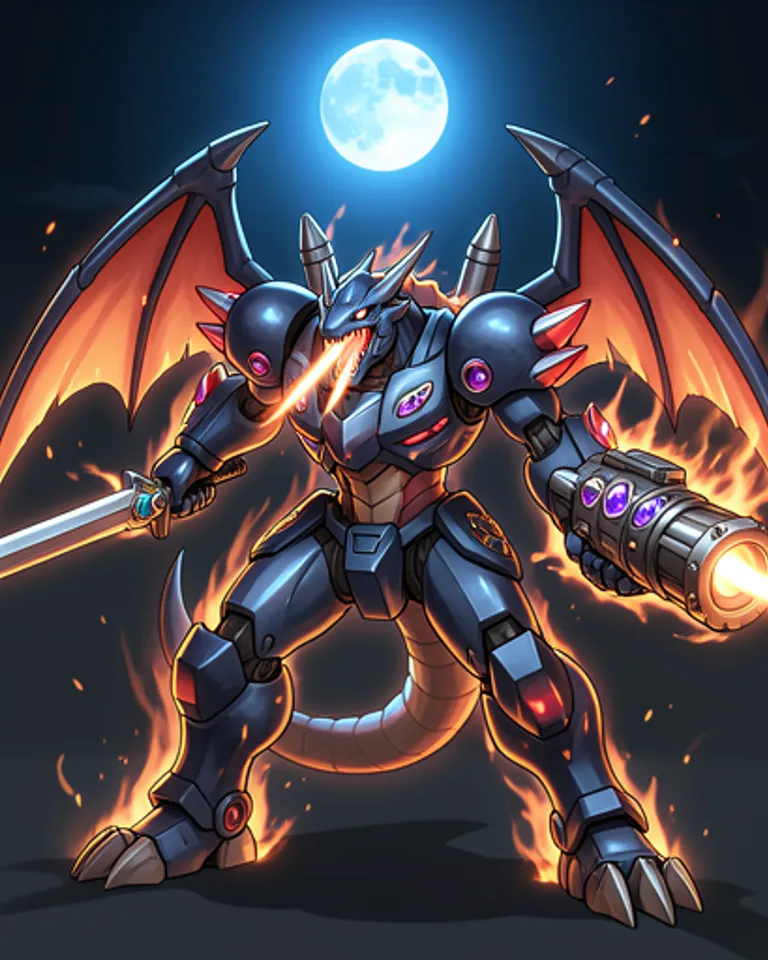 Portrait of Infinity Dragonmech